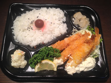 エビフライ弁当